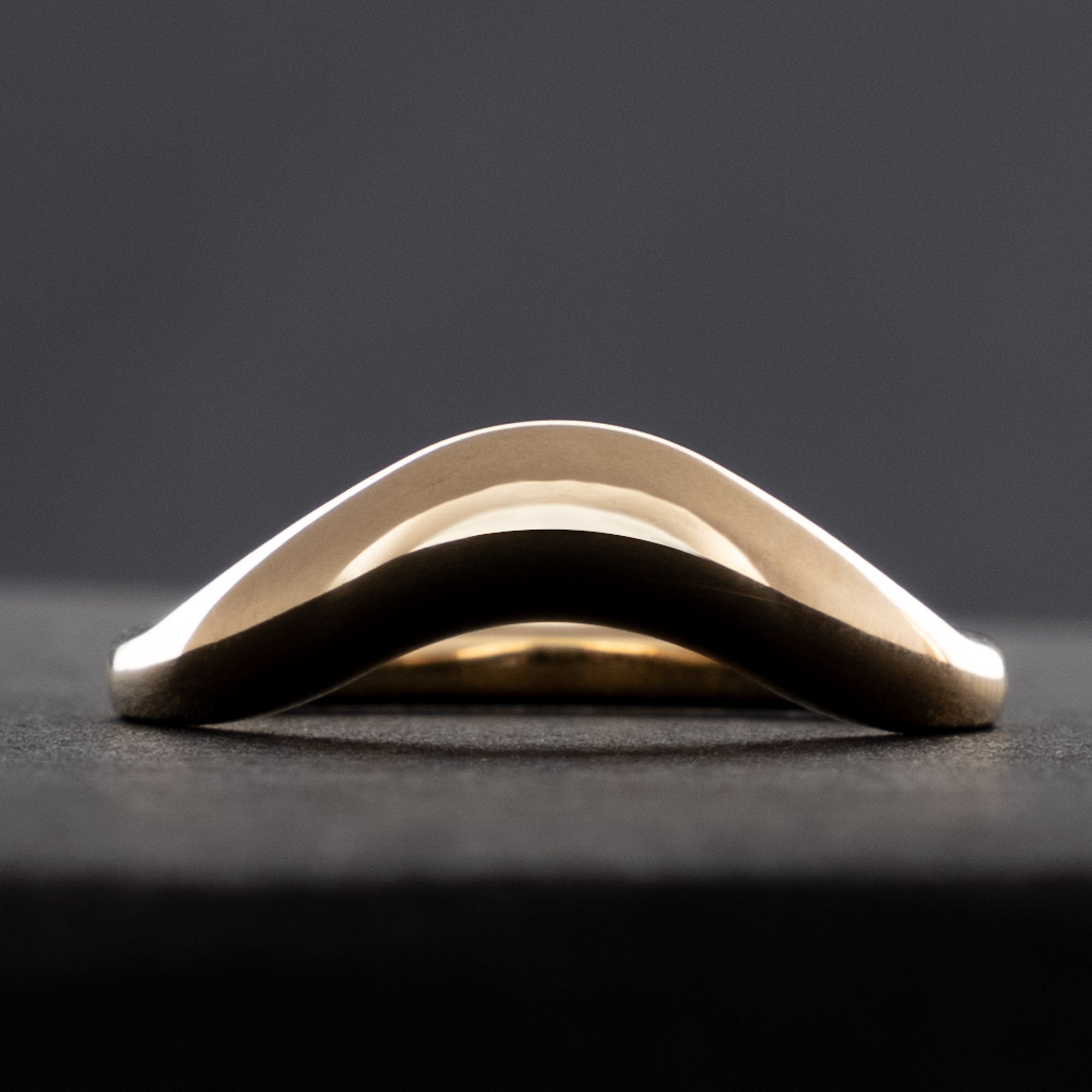 Flowing Gold Ring