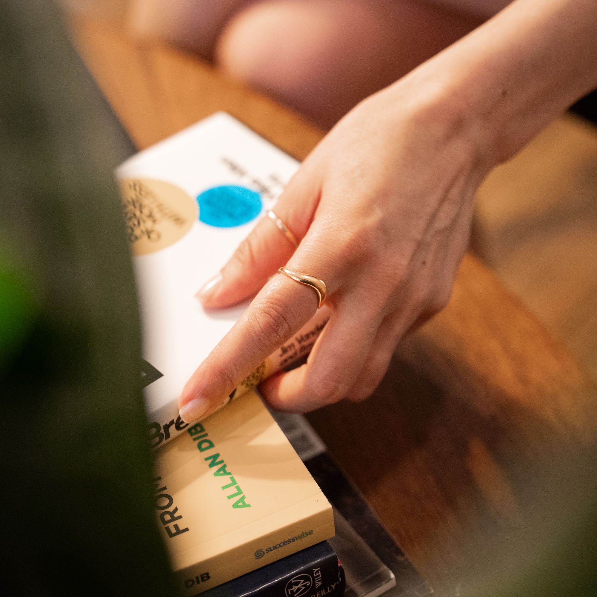 Flowing Gold Ring