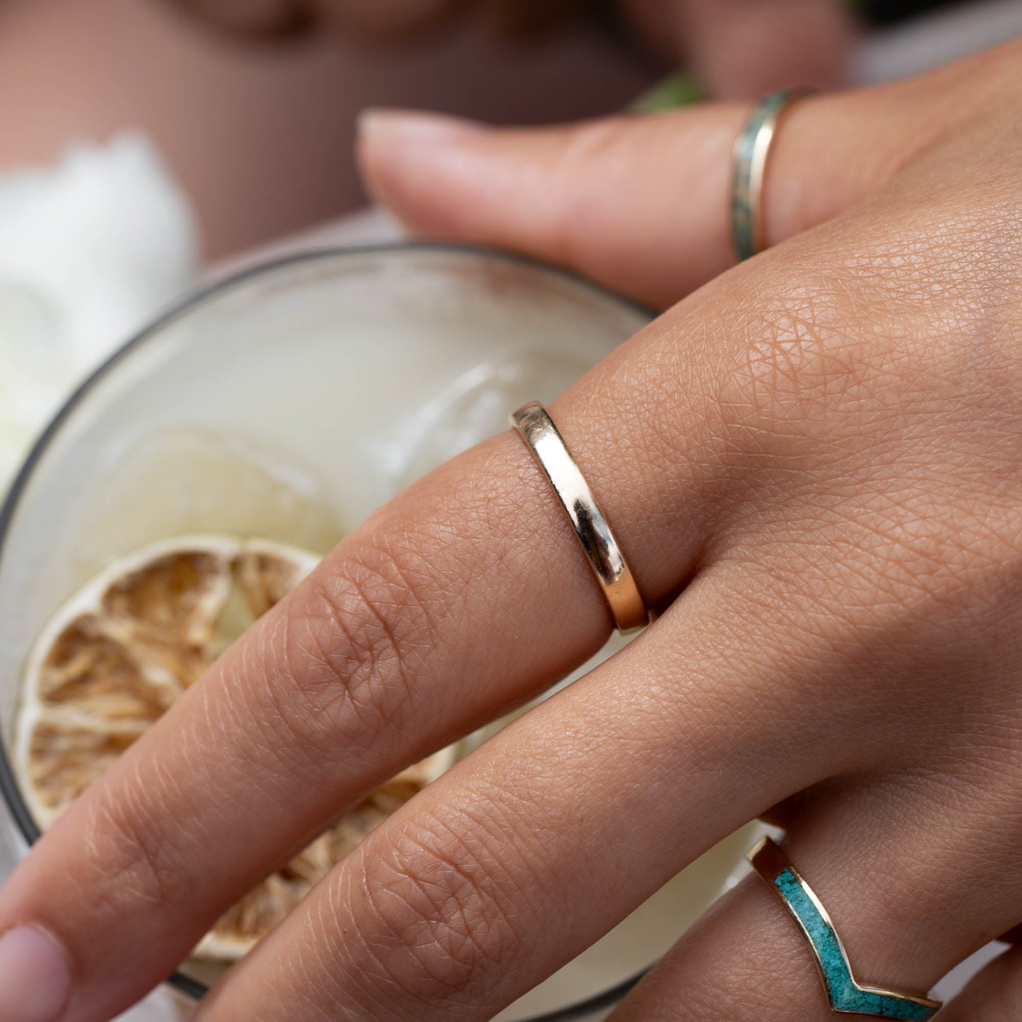 Thin Classic Gold Ring