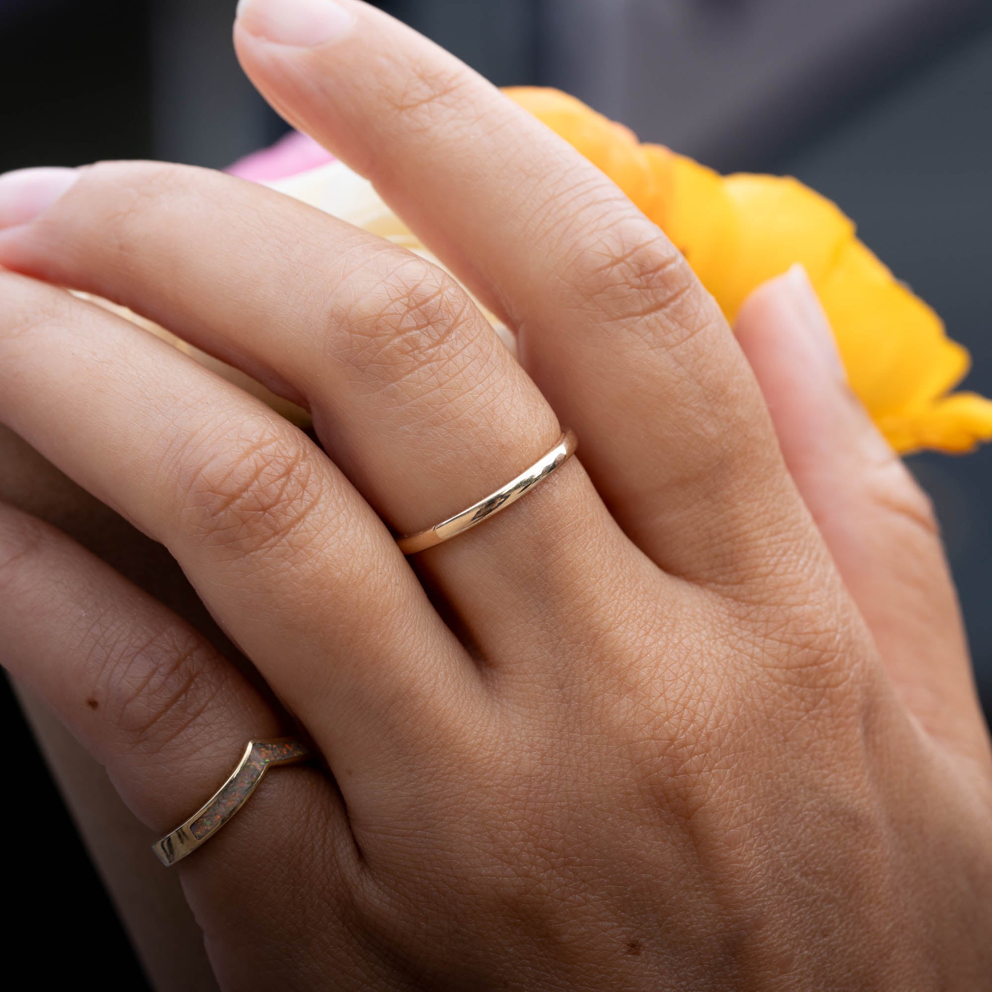 Thin Classic Gold Ring
