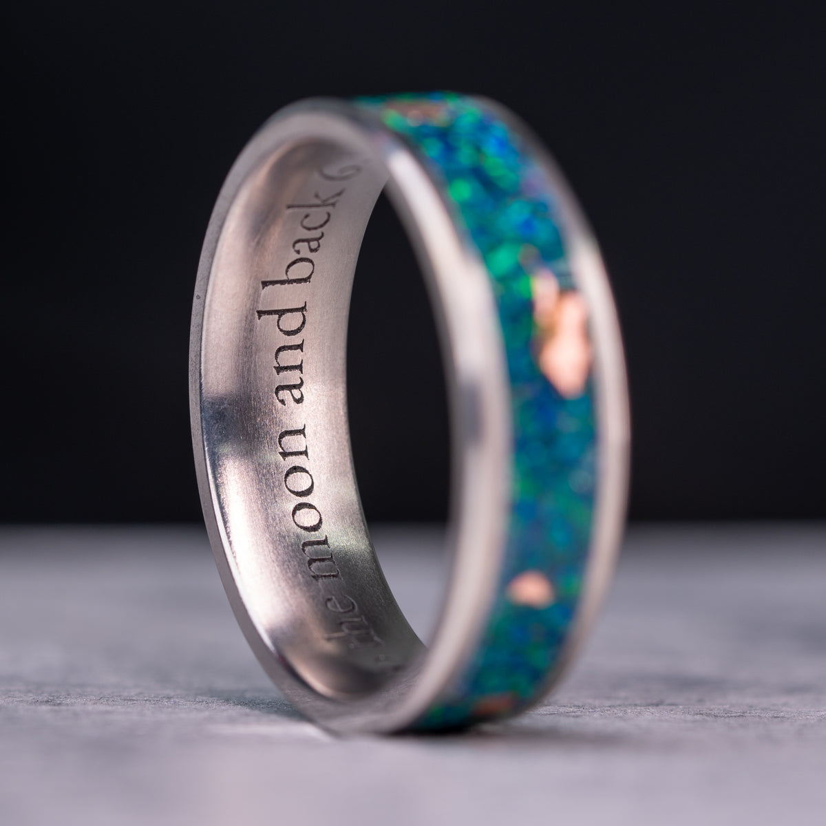 Record Design Inner Ring Custom Inside Ring Engraving