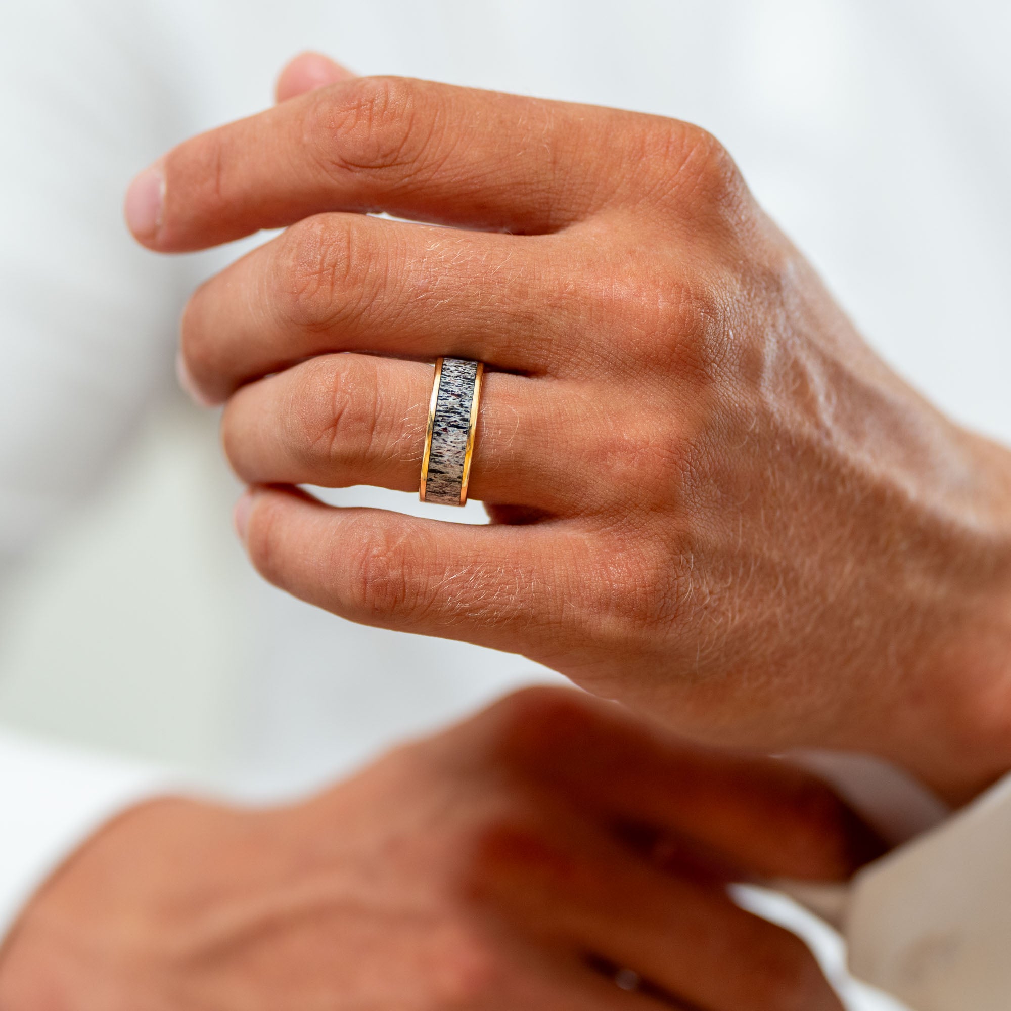 Man Holding Woman Hand with Engagement Ring · Free Stock Photo
