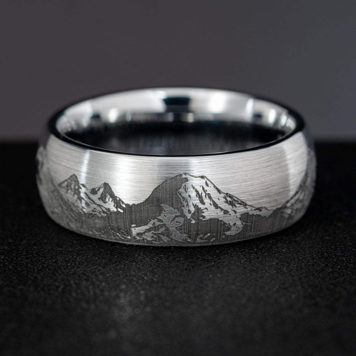 Unique Mountain Wedding Rings | Honest Hands Ring Co